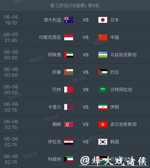 2026世界杯外围赛最新动态