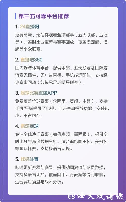 全网解析：世界杯比赛直播平台推荐